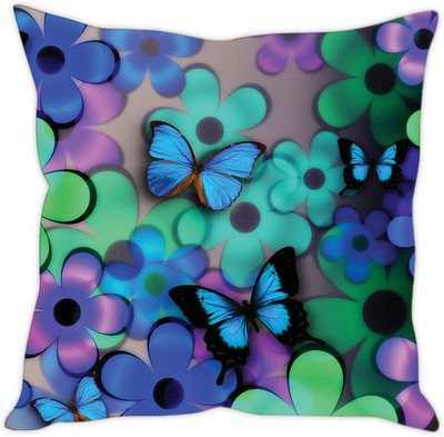 

Sleep Nature's Abstract Cushions Cover(30.63 cm*30.63 cm, Multicolor)