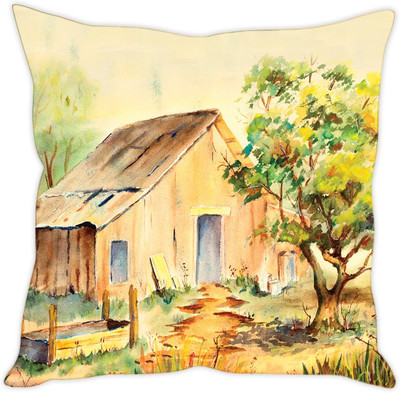 

Sleep Nature's Abstract Cushions Cover(30.63 cm*30.63 cm, Multicolor)