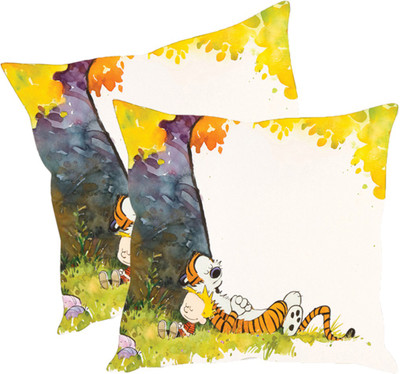 

Sleep Nature's Printed Cushions Cover(Pack of 2, 40.63 cm*40.63 cm, Multicolor)