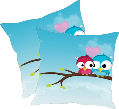 

Sleep Nature's Printed Cushions Cover(Pack of 2, 30.63 cm*30.63 cm, Multicolor)