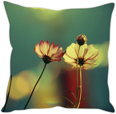 

Sleep Nature's Abstract Cushions Cover(40.63 cm*40.63 cm, Multicolor)