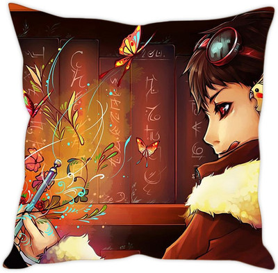 

Sleep Nature's Printed Cushions Cover(40.63 cm*40.63 cm, Multicolor)