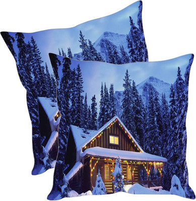 

Sleep Nature's Printed Cushions Cover(Pack of 2, 40.63 cm*40.63 cm, Multicolor)
