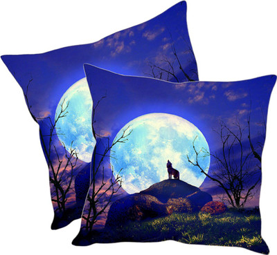 

Sleep Nature's Printed Cushions Cover(Pack of 2, 30.63 cm*30.63 cm, Multicolor)