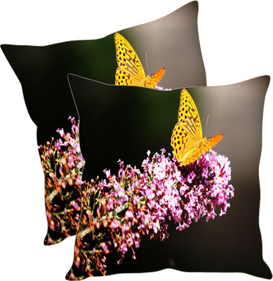 

Sleep Nature's Printed Cushions Cover(Pack of 2, 30.63 cm*30.63 cm, Multicolor)