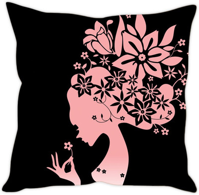 

Sleep Nature's Abstract Cushions Cover(30.63 cm*30.63 cm, Multicolor)