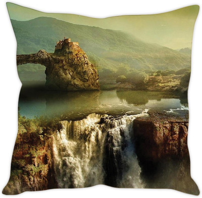 

Sleep Nature's Abstract Cushions Cover(40.63 cm*40.63 cm, Multicolor)