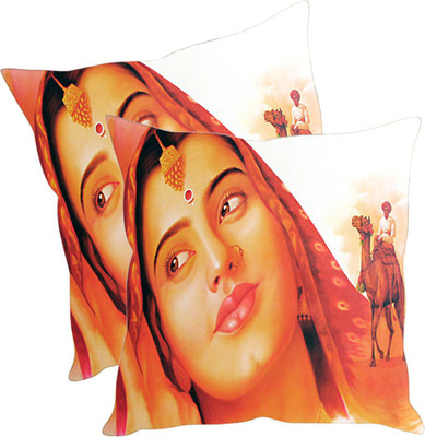 

Sleep Nature's Printed Cushions Cover(Pack of 2, 40.63 cm*40.63 cm, Multicolor)