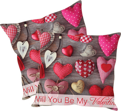 

Sleep Nature's Printed Cushions Cover(Pack of 2, 30.63 cm*30.63 cm, Multicolor)