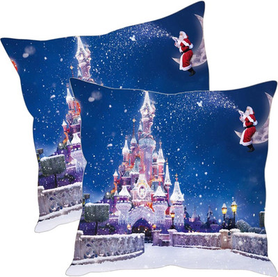 

Sleep Nature's Printed Cushions Cover(Pack of 2, 30.63 cm*30.63 cm, Multicolor)