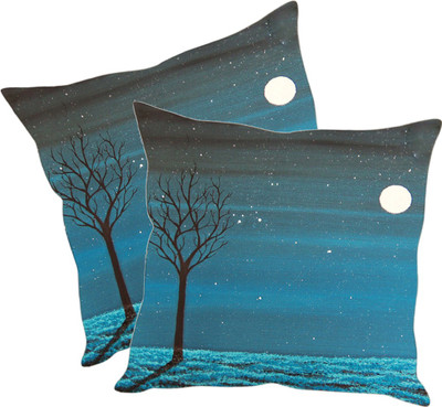 

Sleep Nature's Printed Cushions Cover(Pack of 2, 40.63 cm*40.63 cm, Multicolor)