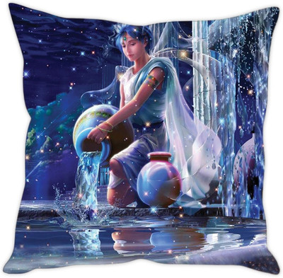 

Sleep Nature's Abstract Cushions Cover(40.63 cm*40.63 cm, Multicolor)