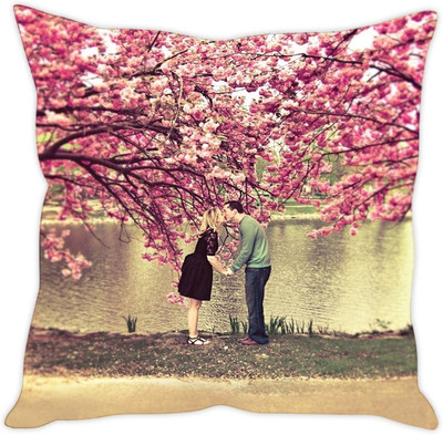 

Sleep Nature's Abstract Cushions Cover(40.63 cm*40.63 cm, Multicolor)