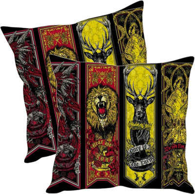 

Sleep Nature's Printed Cushions Cover(Pack of 2, 30.63 cm*30.63 cm, Multicolor)