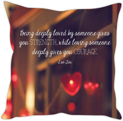 

Sleep Nature's Abstract Cushions Cover(40.63 cm*40.63 cm, Multicolor)