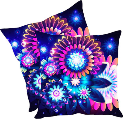 

Sleep Nature's Printed Cushions Cover(Pack of 2, 40.63 cm*40.63 cm, Multicolor)