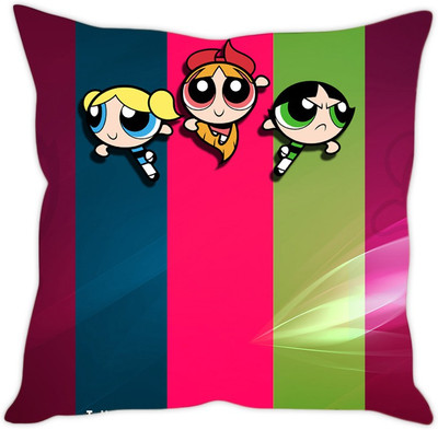 

Sleep Nature's Abstract Cushions Cover(40.63 cm*40.63 cm, Multicolor)