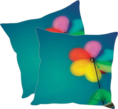 

Sleep Nature's Printed Cushions Cover(Pack of 2, 30.63 cm*30.63 cm, Multicolor)