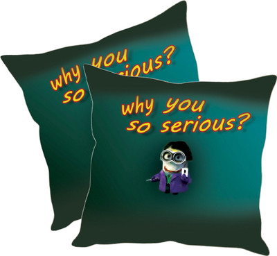 

Sleep Nature's Printed Cushions Cover(Pack of 2, 30.63 cm*30.63 cm, Multicolor)