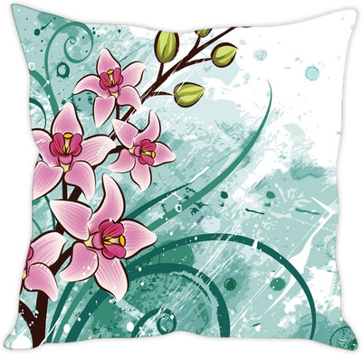 

Sleep Nature's Abstract Cushions Cover(30.63 cm*30.63 cm, Multicolor)