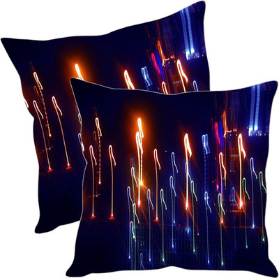 

Sleep Nature's Printed Cushions Cover(Pack of 2, 40.63 cm*40.63 cm, Multicolor)