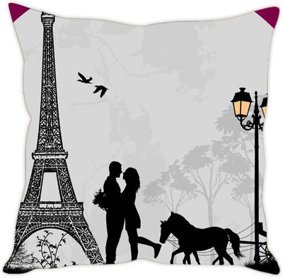 

Sleep Nature's Abstract Cushions Cover(40.63 cm*40.63 cm, Multicolor)