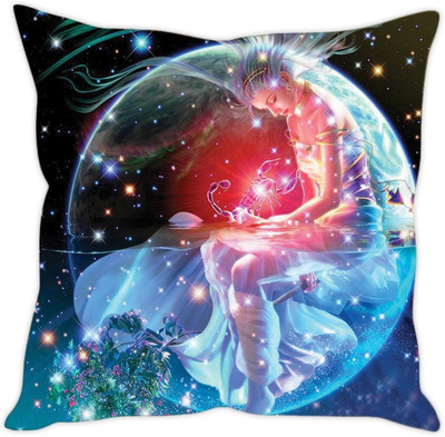 

Sleep Nature's Abstract Cushions Cover(40.63 cm*40.63 cm, Multicolor)