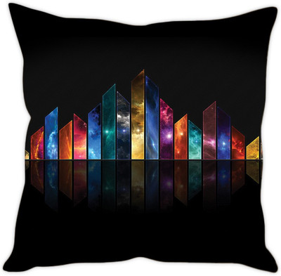 

Sleep Nature's Abstract Cushions Cover(40.63 cm*40.63 cm, Multicolor)