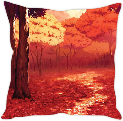 

Sleep Nature's Abstract Cushions Cover(40.63 cm*40.63 cm, Multicolor)