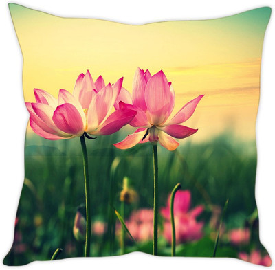 

Sleep Nature's Abstract Cushions Cover(40.63 cm*40.63 cm, Multicolor)