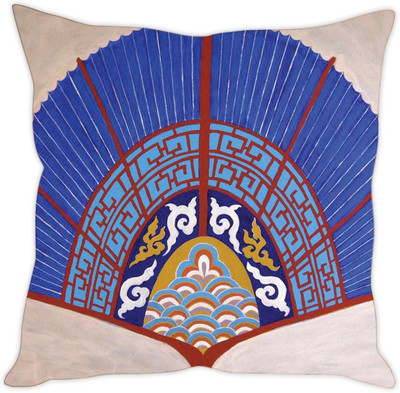 

Sleep Nature's Abstract Cushions Cover(30.63 cm*30.63 cm, Multicolor)