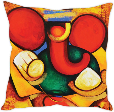 

Sleep Nature's Abstract Cushions Cover(30.63 cm*30.63 cm, Multicolor)