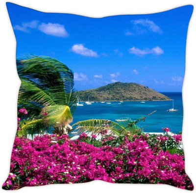 

Sleep Nature's Printed Cushions Cover(30.63 cm*30.63 cm, Multicolor)
