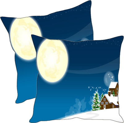 

Sleep Nature's Printed Cushions Cover(Pack of 2, 30.63 cm*30.63 cm, Multicolor)