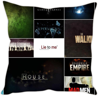 

Sleep Nature's Printed Cushions Cover(40.63 cm*40.63 cm, Multicolor)