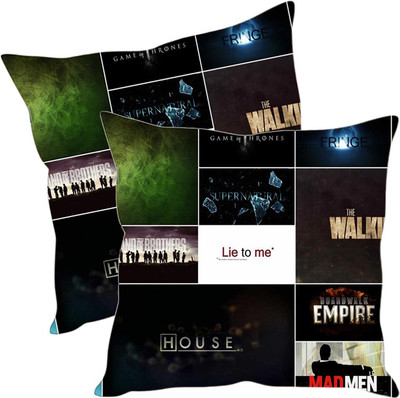 

Sleep Nature's Printed Cushions Cover(Pack of 2, 40.63 cm*40.63 cm, Multicolor)