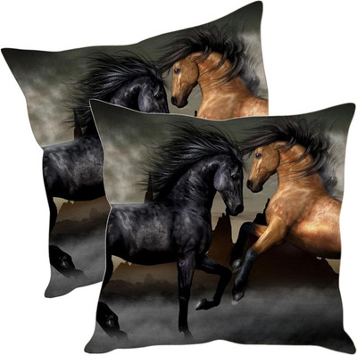 

Sleep Nature's Printed Cushions Cover(Pack of 2, 30.63 cm*30.63 cm, Multicolor)