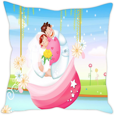 

Sleep Nature's Abstract Cushions Cover(Pack of 5, 40.64 cm*40.64 cm, Multicolor)