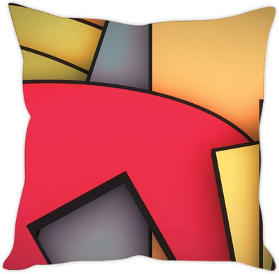 

Sleep Nature's Abstract Cushions Cover(40.63 cm*40.63 cm, Multicolor)
