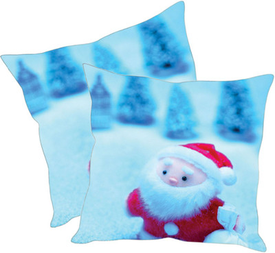 

Sleep Nature's Printed Cushions Cover(Pack of 2, 40.63 cm*40.63 cm, Multicolor)