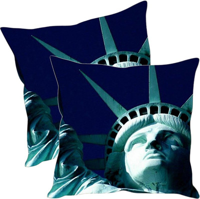 

Sleep Nature's Printed Cushions Cover(Pack of 2, 30.63 cm*30.63 cm, Multicolor)