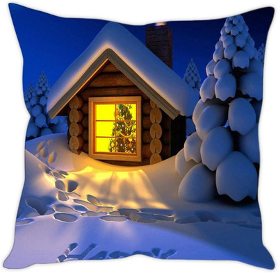 

Sleep Nature's Printed Cushions Cover(40.63 cm*40.63 cm, Multicolor)