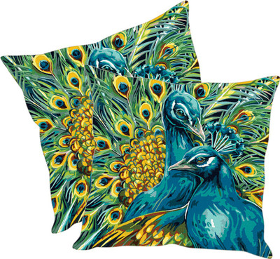 

Sleep Nature's Printed Cushions Cover(Pack of 2, 30.63 cm*30.63 cm, Multicolor)