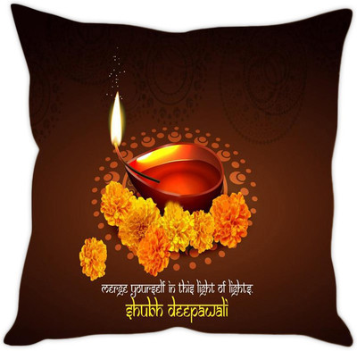 

Sleep Nature's Printed Cushions Cover(30.63 cm*30.63 cm, Multicolor)