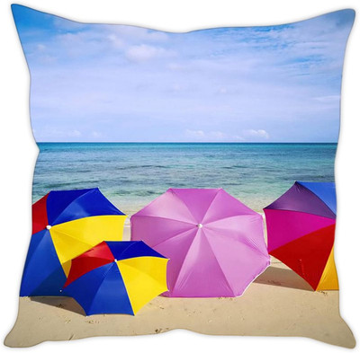 

Sleep Nature's Printed Cushions Cover(30.63 cm*30.63 cm, Multicolor)
