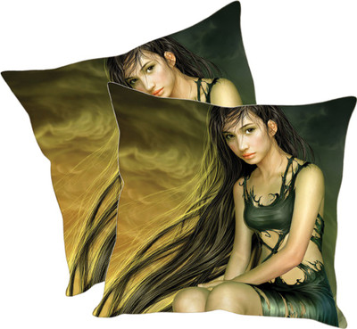 

Sleep Nature's Printed Cushions Cover(Pack of 2, 30.63 cm*30.63 cm, Multicolor)