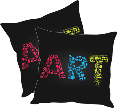 

Sleep Nature's Printed Cushions Cover(Pack of 2, 30.63 cm*30.63 cm, Multicolor)