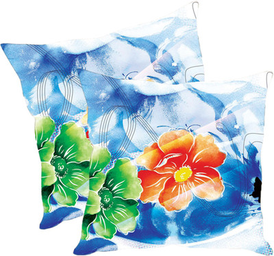 

Sleep Nature's Printed Cushions Cover(Pack of 2, 30.63 cm*30.63 cm, Multicolor)