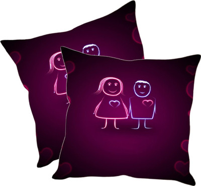 

Sleep Nature's Printed Cushions Cover(Pack of 2, 30.63 cm*30.63 cm, Multicolor)