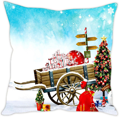 

Sleep Nature's Abstract Cushions Cover(40.63 cm*40.63 cm, Multicolor)